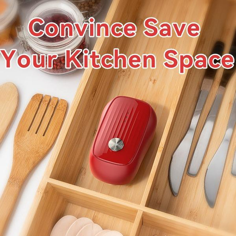 Osnil Handsfree Rechargeable Electric Can Opener - One Touch Operation, Smooth Edge, Safe Operation Canopener, Kitchen Utensils, Ideal for Chef Seniors & Moms, Automatic Open Any Size Can with Food-Safe with Rechargeable Battery and USB Cable Peace