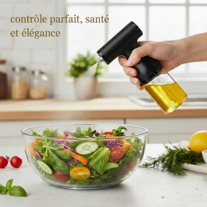 Xiaomi Olive Oil Sprayer with Lights Oil Spray Bottle Adjustable Electric Oil Sauce Vinegar Dispenser Kitchen Cooking Tool