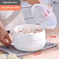 Home Multichamber Steamed Bun Steamer Thickened Food Contact Grade Material Steam Box for Microwave Oven