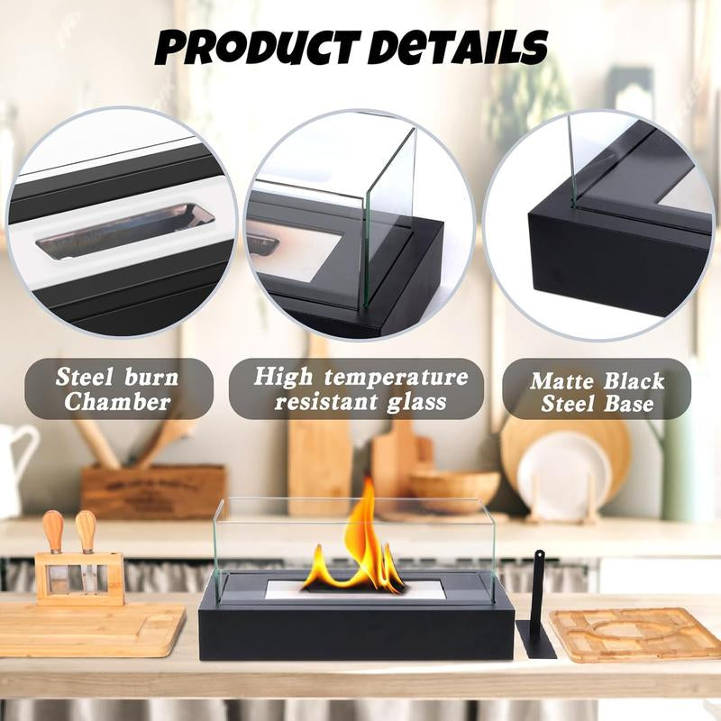 Tabletop Fire Pit with Charcuterie Boards - Smores Maker Kit Indoor & Outdoor, #Fallfreshness, Engagement Gifts for Couples, Gifts Ideals for Wedding, Housewarming, White Elephant, Bridal Showers, Christmas