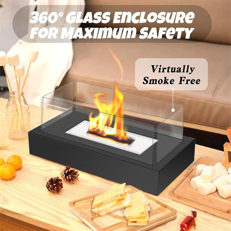 Tabletop Fire Pit with Charcuterie Boards - Smores Maker Kit Indoor & Outdoor, #Fallfreshness, Engagement Gifts for Couples, Gifts Ideals for Wedding, Housewarming, White Elephant, Bridal Showers, Christmas