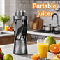 Portable Electric Blender Juicer USB Rechargeable Mini Smoothie Maker Multifunction Fruit Blender For Home Office Travel Usage
