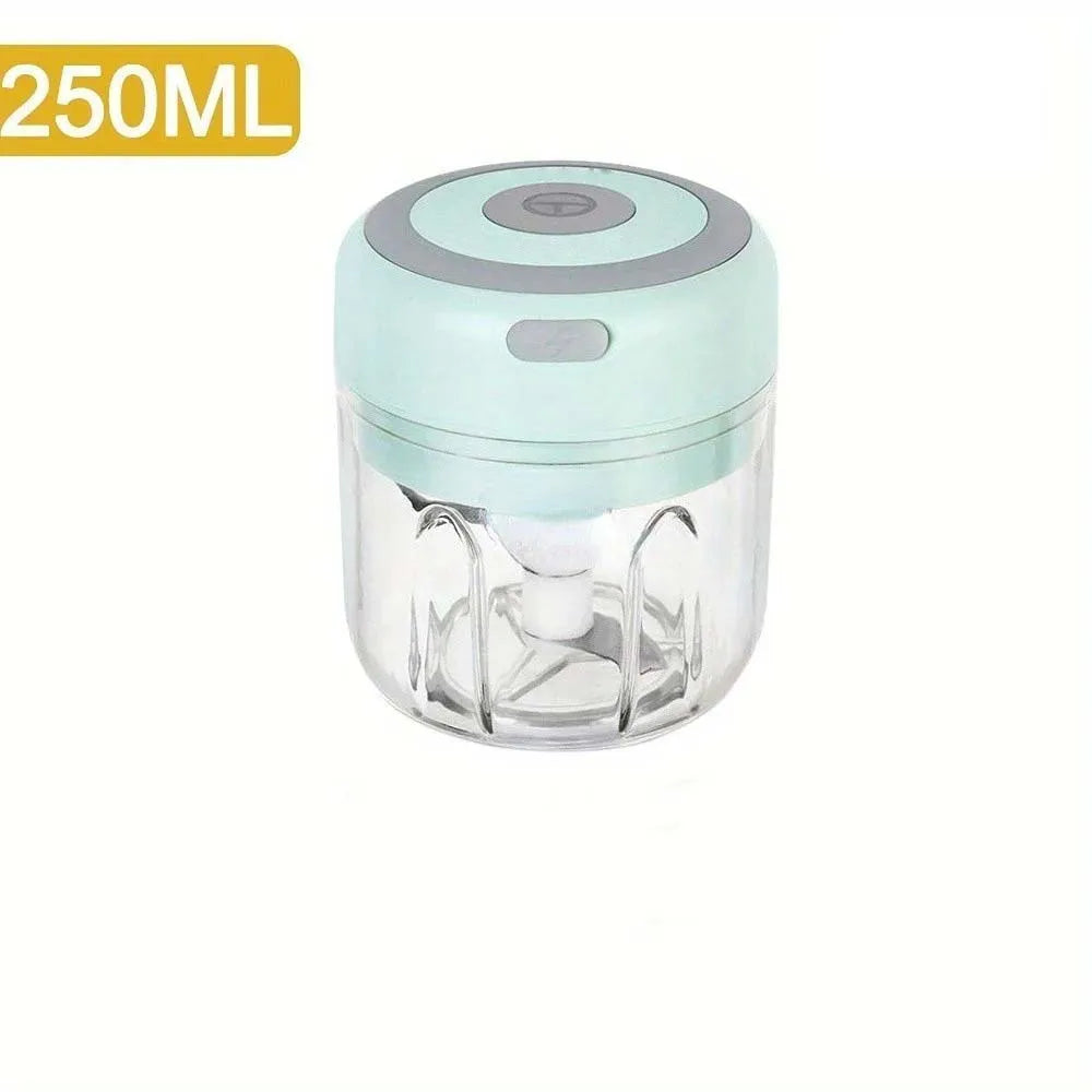 Hachoir à ail électrique en acier inoxydable de 250ML, robuste et Durable, broyeur de cuisine, Mini outil, hachoir alimentaire