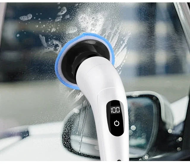 Épurateur rotatif sans fil domestique, Gadgets de cuisine, brosses à cheveux, balai de salle de bains, vadrouilles de toilettes, brosse de nettoyage électrique polyvalente
