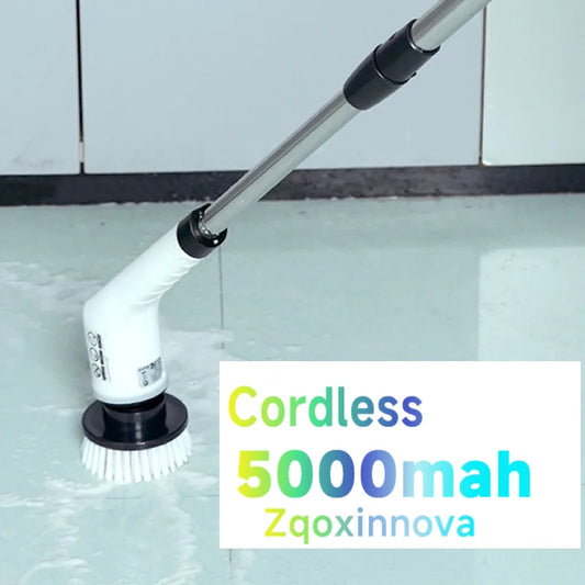 Épurateur rotatif sans fil domestique, Gadgets de cuisine, brosses à cheveux, balai de salle de bains, vadrouilles de toilettes, brosse de nettoyage électrique polyvalente