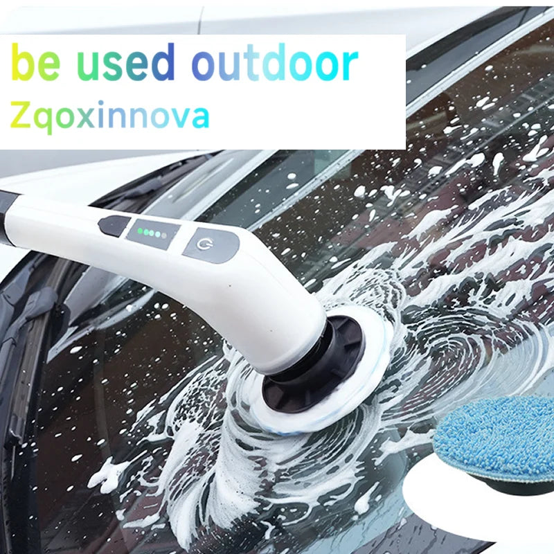 Épurateur rotatif sans fil domestique, Gadgets de cuisine, brosses à cheveux, balai de salle de bains, vadrouilles de toilettes, brosse de nettoyage électrique polyvalente