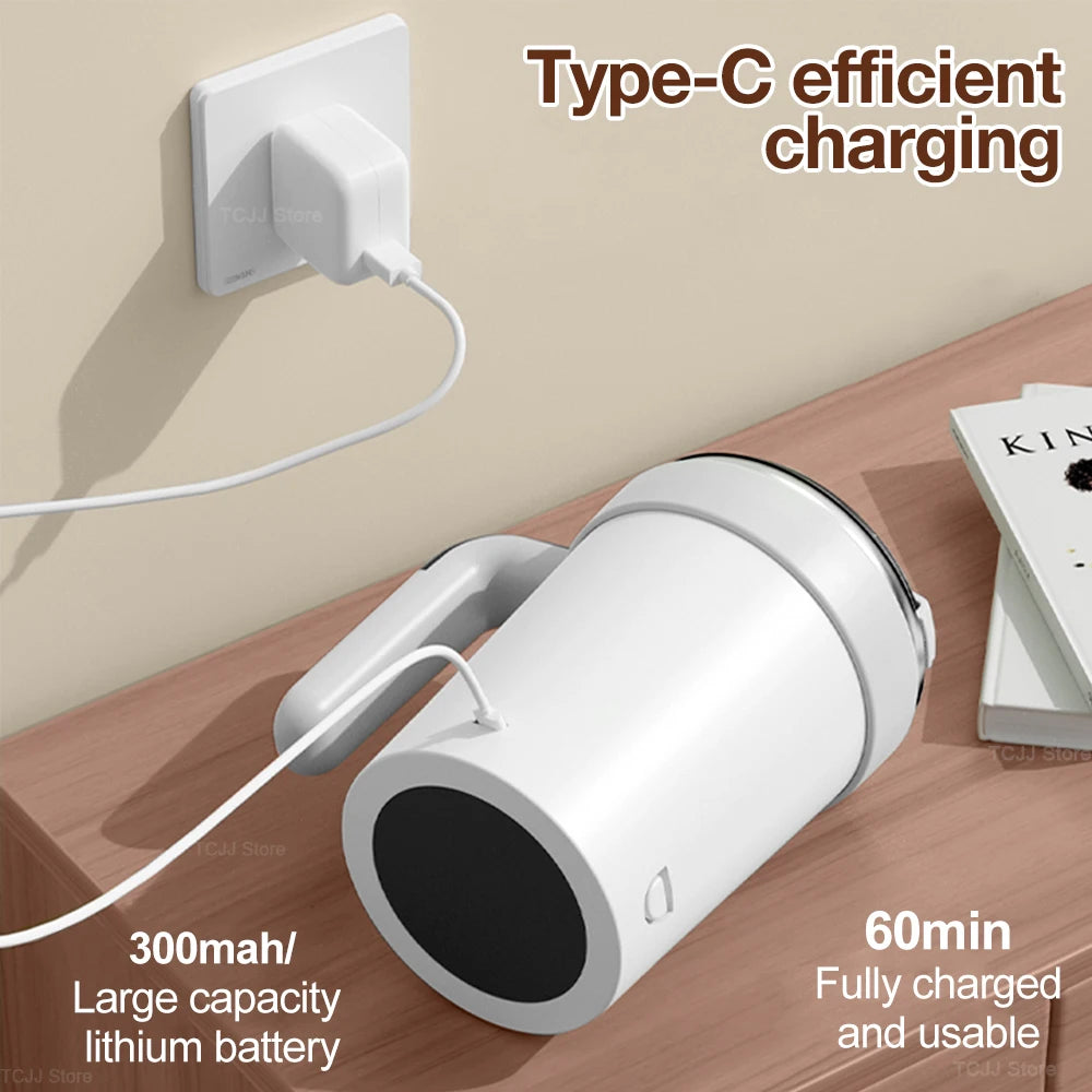 Tasse à agitation automatique tasses à agitation électrique rechargeables mélangeur magnétique tasse à café en acier inoxydable gobelet magnétique rotatif
