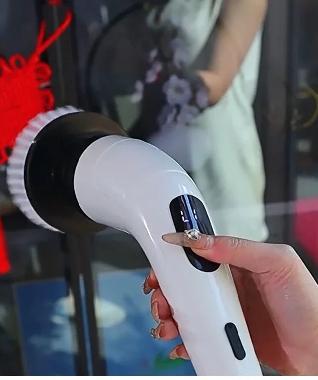 Épurateur rotatif sans fil domestique, Gadgets de cuisine, brosses à cheveux, balai de salle de bains, vadrouilles de toilettes, brosse de nettoyage électrique polyvalente
