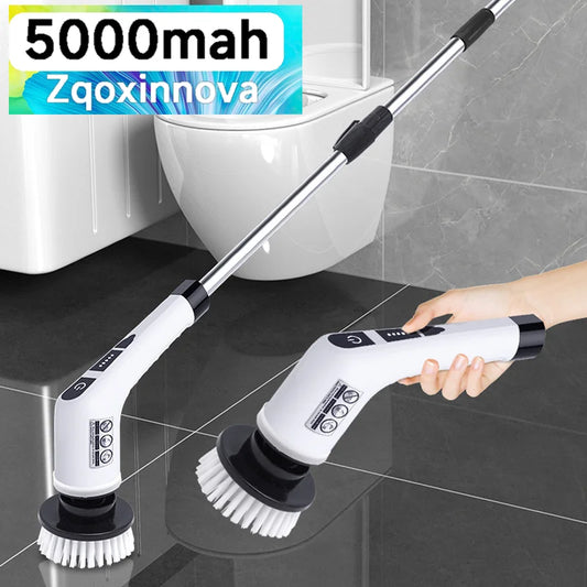 Épurateur rotatif sans fil domestique, Gadgets de cuisine, brosses à cheveux, balai de salle de bains, vadrouilles de toilettes, brosse de nettoyage électrique polyvalente