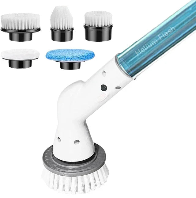 Épurateur rotatif sans fil domestique, Gadgets de cuisine, brosses à cheveux, balai de salle de bains, vadrouilles de toilettes, brosse de nettoyage électrique polyvalente