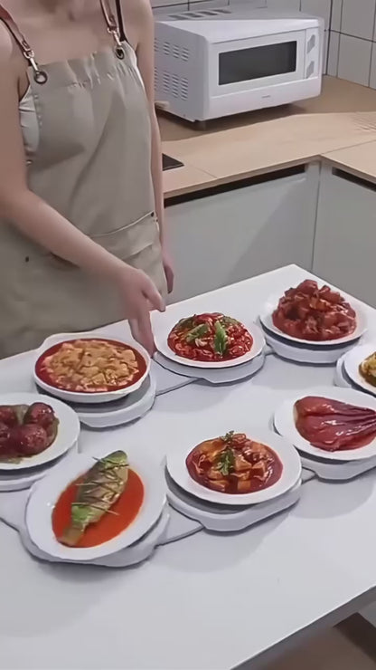 Plateau rotatif 360° multifonction™ – Service élégant et pratique pour la cuisine et la table
